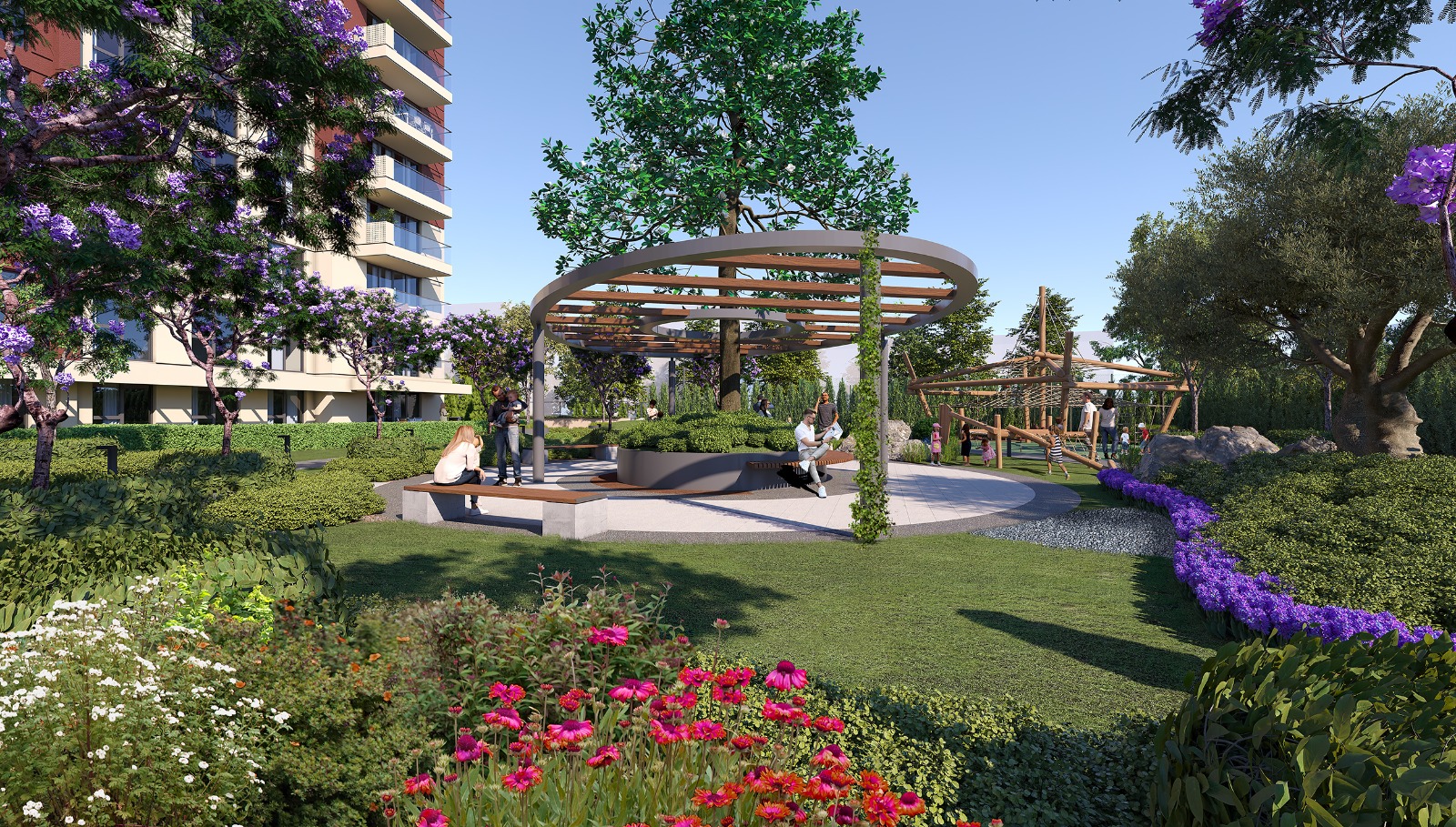 Moderne Familienwohnungen in Istanbul mit umfassenden Annehmlichkeiten