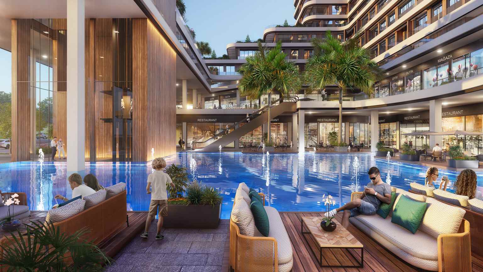 Appartements Modernes Exclusifs à Istanbul avec Jardins Privatifs