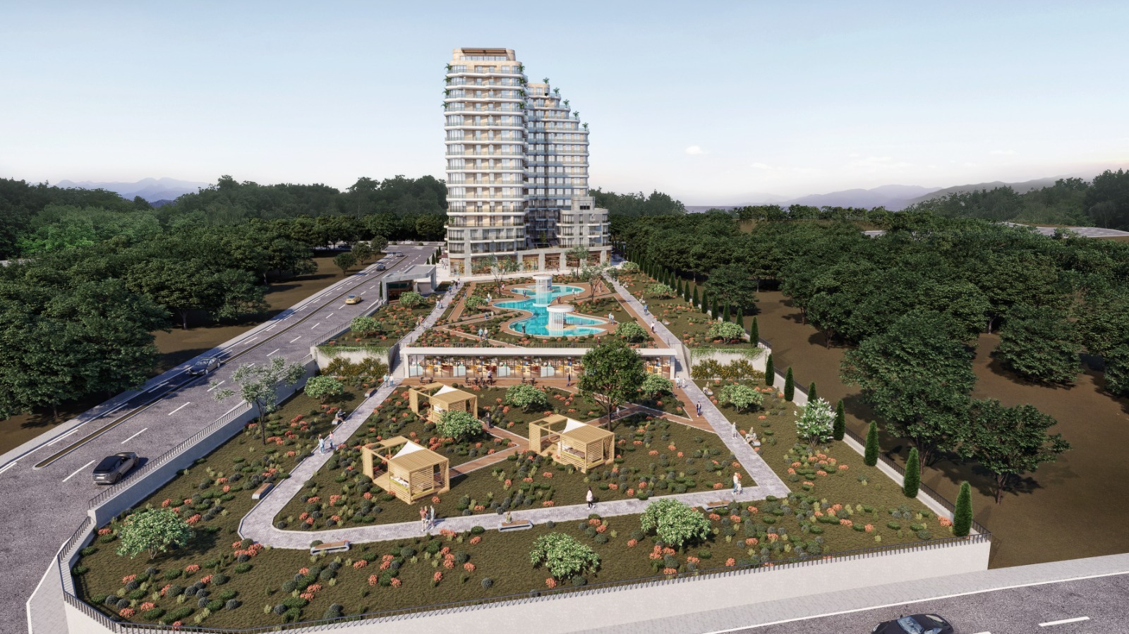 Spacious Furnished Apartment for Sale in Istanbul with Garden and Fitness Amenities